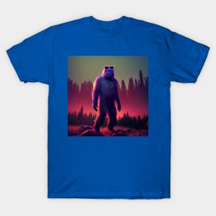 Dope Sasquatch in Nature T-Shirt